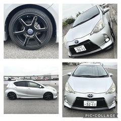 値下げ！全部込42万❗️アクア Gカスタム多数❗️ハイブリッドバッテリー交換済❗️の画像