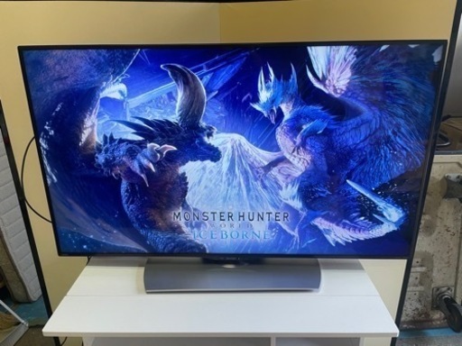 ◎SHARP AQUOS LC-50U40 液晶カラーテレビ 50型 4K 2016年製 リモコン付き 外付けHDD録画対応 シャープ 札幌発