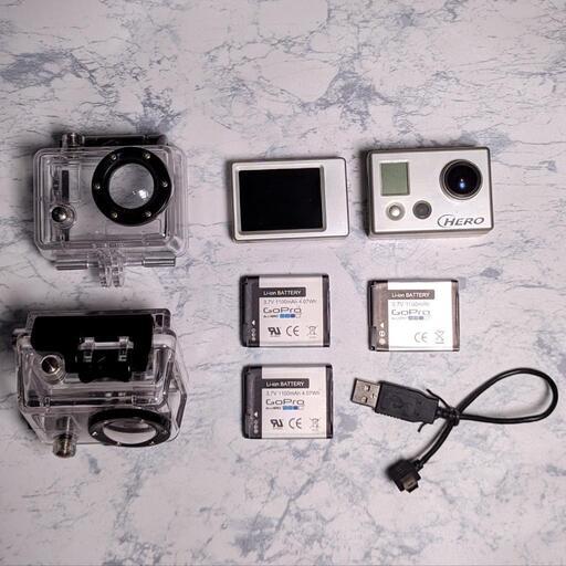 GoPro 初代HERO 一式【中古】