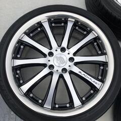 レイズ 19インチ8j+45 ブラックフリート