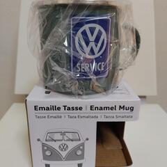 新品未開封　半額以下　フォルクスワーゲン　ホーローマグカップの画像