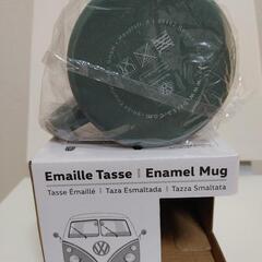 新品未開封　半額以下　フォルクスワーゲン　ホーローマグカップの画像