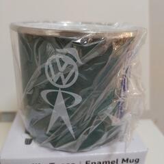 新品未開封　半額以下　フォルクスワーゲン　ホーローマグカップの画像