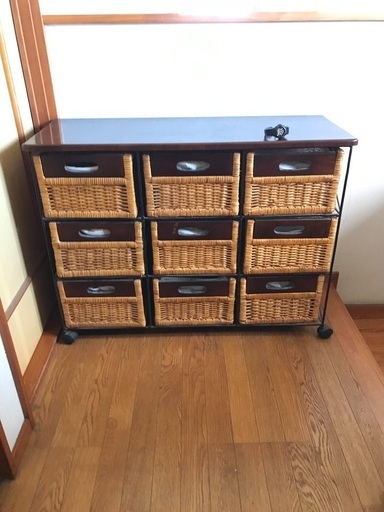 ＊ラタン　家具　棚　韓国インテリア＊