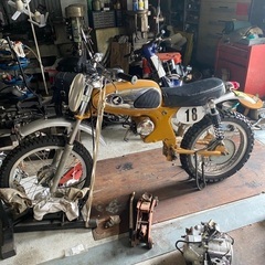 HONDA CS90 ビンテージオフロードカスタムの画像