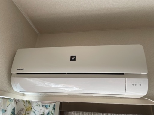 週末セール　お値下げしました！　エアコン　美品　3年保証有り　8畳　SHARP AY-L25TD  AU-25TDY