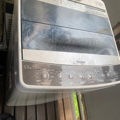 【6/1 or 6/7引き取り】洗濯機　5.5㎏