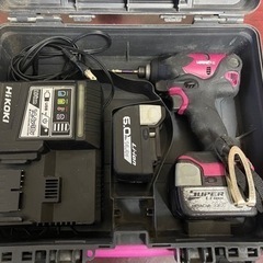 ★HiKOKI(旧日立工機) インパクトドライバーWH14DSL2 動作良好の画像