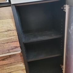 定価約3万 おしゃれ本棚 キャビネット ラック 収納 家具 訳あり格安の画像