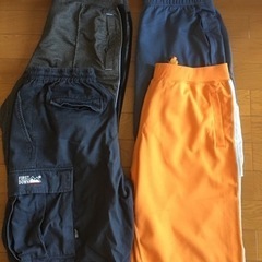 【お譲り先決定】メンズ用ハーフパンツ　4着