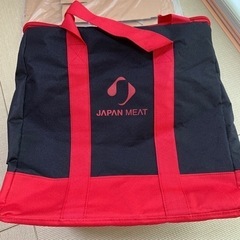 ジャパンミート保冷バッグ（ほぼ新品）