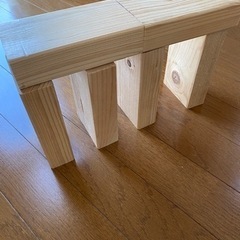 木片　ブロック木材の画像