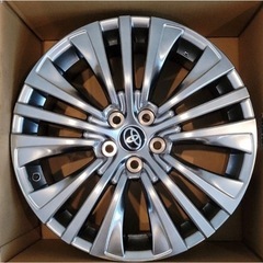 コーティング済の未使用品！ 新型ハリアー80系Z型 純正ホイールのみ