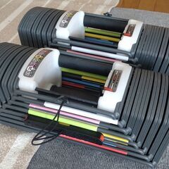 可変式ダンベル 90ポンド(両手セット合計 80 Kg)