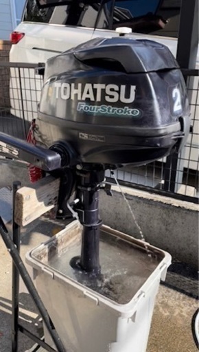 ジョイクラフトボート、トーハツ2馬力、魚群探知機、その他一式