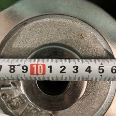 ● ダンベルのウェイト、プレート10枚セットの画像