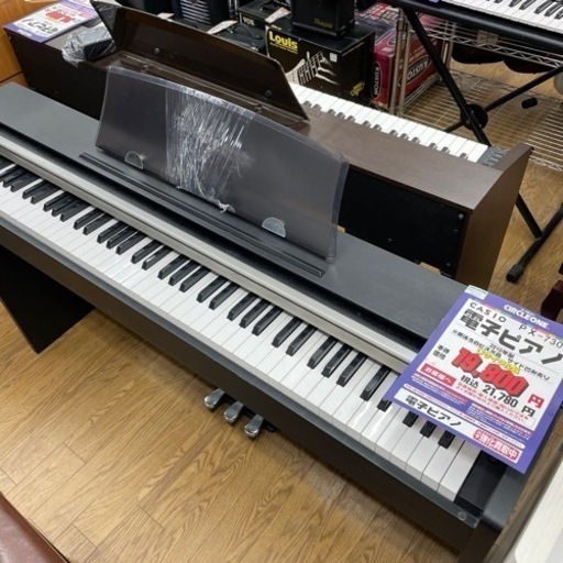 #E-46【ご来店頂ける方限定】CASIOの電子ピアノです