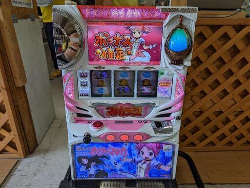 商談中パチスロ実機 魔法少女まどか☆マギカ 初代 コイン不要機 家庭用電源 スロット ID：126-011110-105