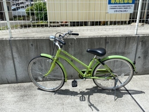 イノベーションファクトリー ジュニア 22インチ 変速なし 子供 中古 自転車