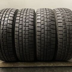 DUNLOP WINTER MAXX WM01 185/70R14 14インチ スタッドレス 4本 2018年製 バリ溝 プレミオ アリオン ノート等　(TG755) クレジットカード QRコード決済可能