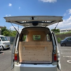 可愛いキッチンカーの画像