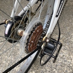 折りたたみ自転車の画像