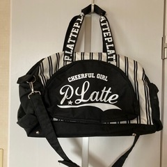 ボストンバッグ　ピンクラテ
