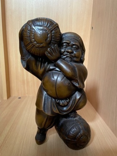銅器　置き物　大黒様