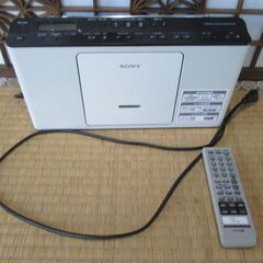 ＳＯＮＹ　ラジオ＆ＣＤ　リモコン付き　ＣＤ－Ｒ／ＲＷ　ＰＬＡＹＢ...