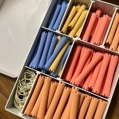 美容学生用　ワインディング用具の画像