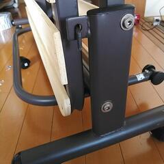 【終了】ニトリ　折り畳み　すのこパイプベッド　シングルサイズの画像