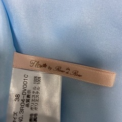 【結婚式などに】水色のドレス【無料】の画像