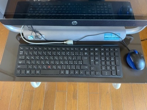【価格更新】HP 23インチ一体型パソコン&パソコン台セット
