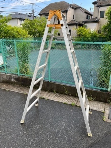 pica 軽量アルミ製 7段はしご兼用脚立(特大)