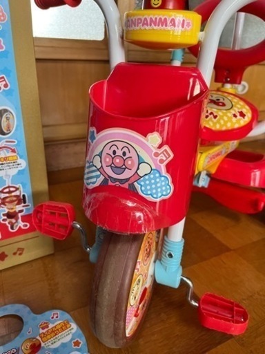 折りたたみ三輪車 アンパンマン オールインワンUP2