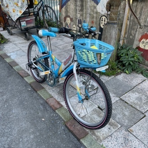 【2462】子供車　ブリヂストン　22インチ　10,500円（防犯・税込）