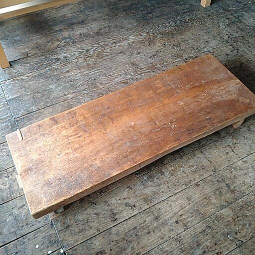 【受け渡し完了】木工用具　作業台　一枚物　テーブルや座卓にも？