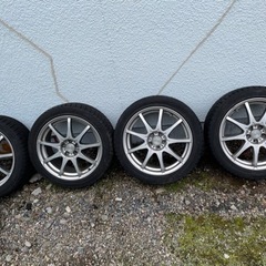 スタッドレス用ホイール　17インチ 8j+48 pcd100