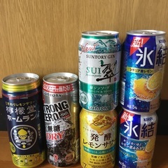 【終了】酎ハイ　チューハイ　6本セット