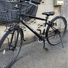 クロスバイク　使用回数50回未満　雨天時は必ずカバー着用の画像