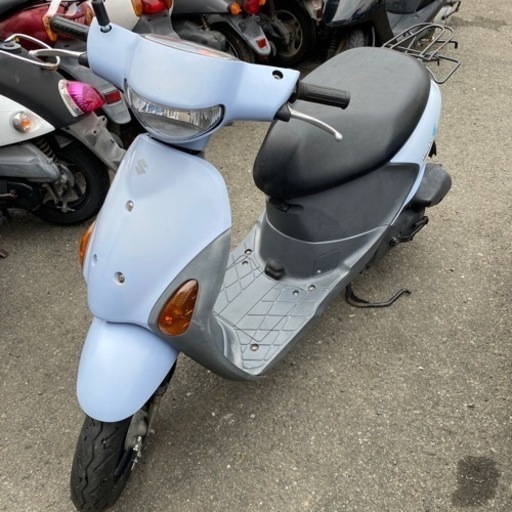 SUZUKI  レッツ4 実動　セル始動　4サイクル　原付スクーター　メットイン　50cc 福岡市南区