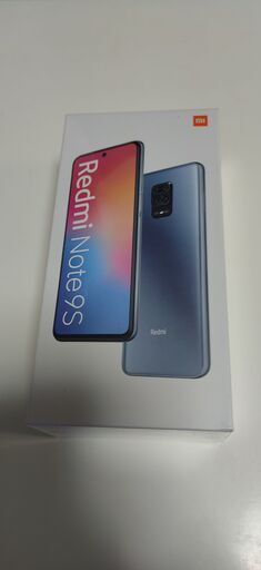 新品未開封　SIMフリー Xiaomi Redmi Note 9S 4GB 64GB M2003J6A1R グレイシャーホワイト Android スマホ ☆