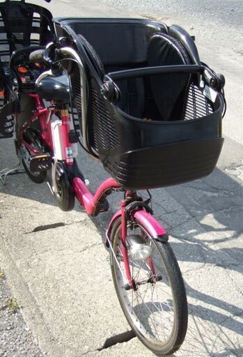 引き取り歓迎☆パナソニック BE-ENMD034M 電動アシスト自転車 ギュットミニデラックス6.6Ah 3人乗り対応 20インチ 内