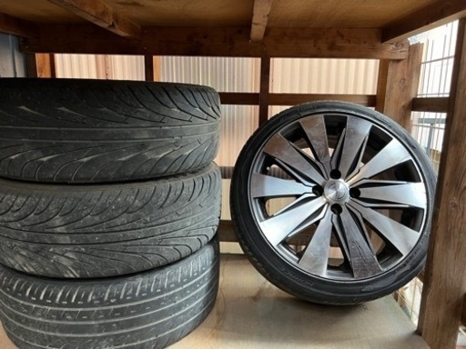 17インチタイヤアルミPCD100