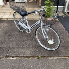 ファミリー自転車２６インチ美品/引き取り限定