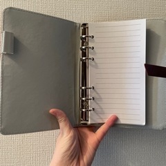 スヌーピー手帳型ノートの画像