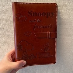 スヌーピー手帳型ノート