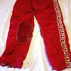 モトクロスパンツ　ホンダ　　赤色の画像