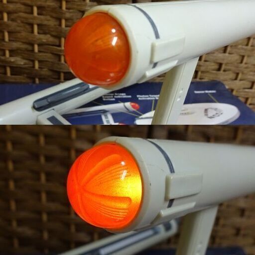 Playmates CLASSIC STAR TREK U.S.S.Enterprise NCC-1701 Stock No.6116 スタートレック 動作確認済み  札幌市 白石区 東札幌