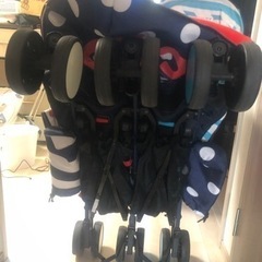 ※値下げ！2人乗りベビーカー　コサット　
